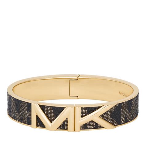 michael kors extra wide gold tone cuff bracelet|michael kors tennis bracelet.